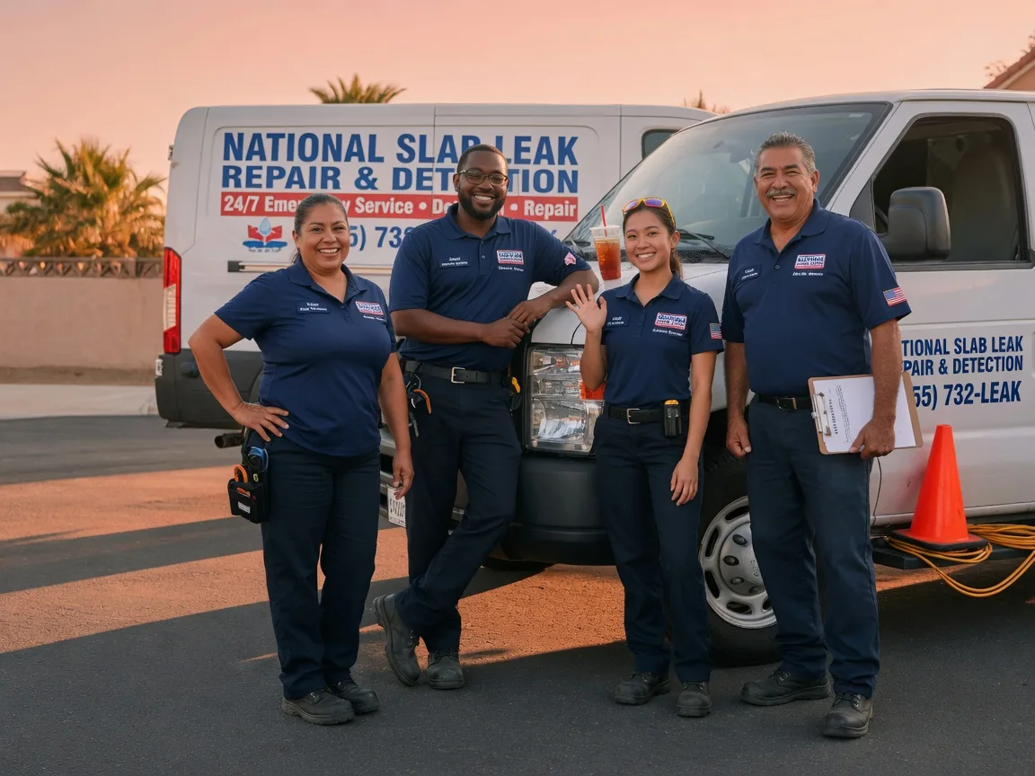 Slab Leak Detection company in Escondido, CA